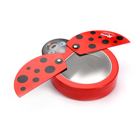 beetle shape candy tins